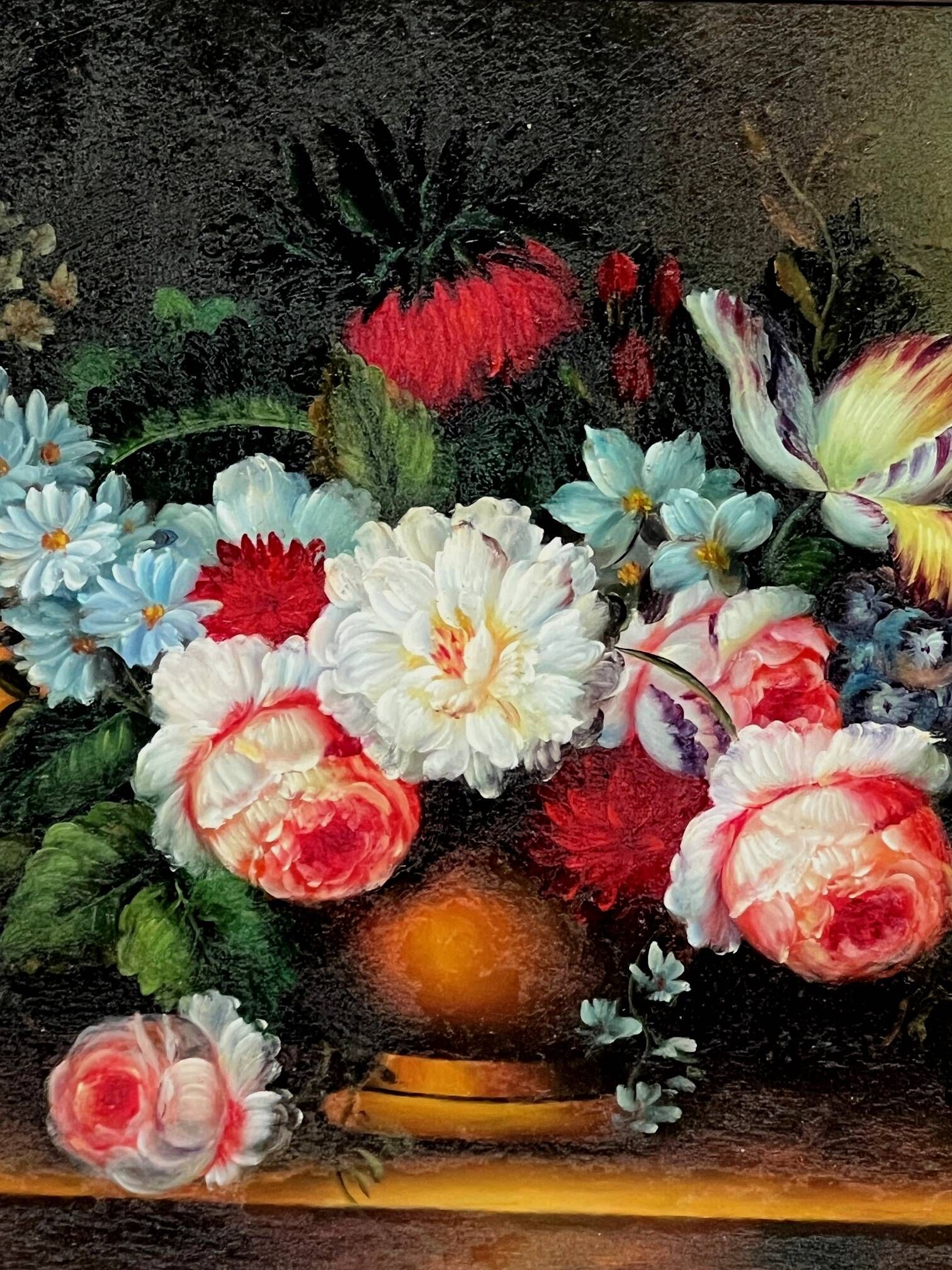 Still life with flowers.