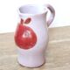 Ceramic pitcher by Jean and Robert Cloutier, 70s