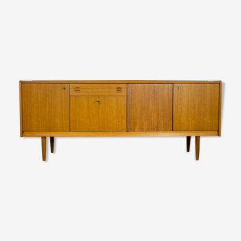 Blond teak sideboard, Germany 1960's