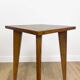 1950s spindle leg side table