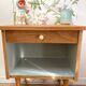 Vintage mizzle bedside table