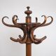 Coat rack parrot curved wood 1900