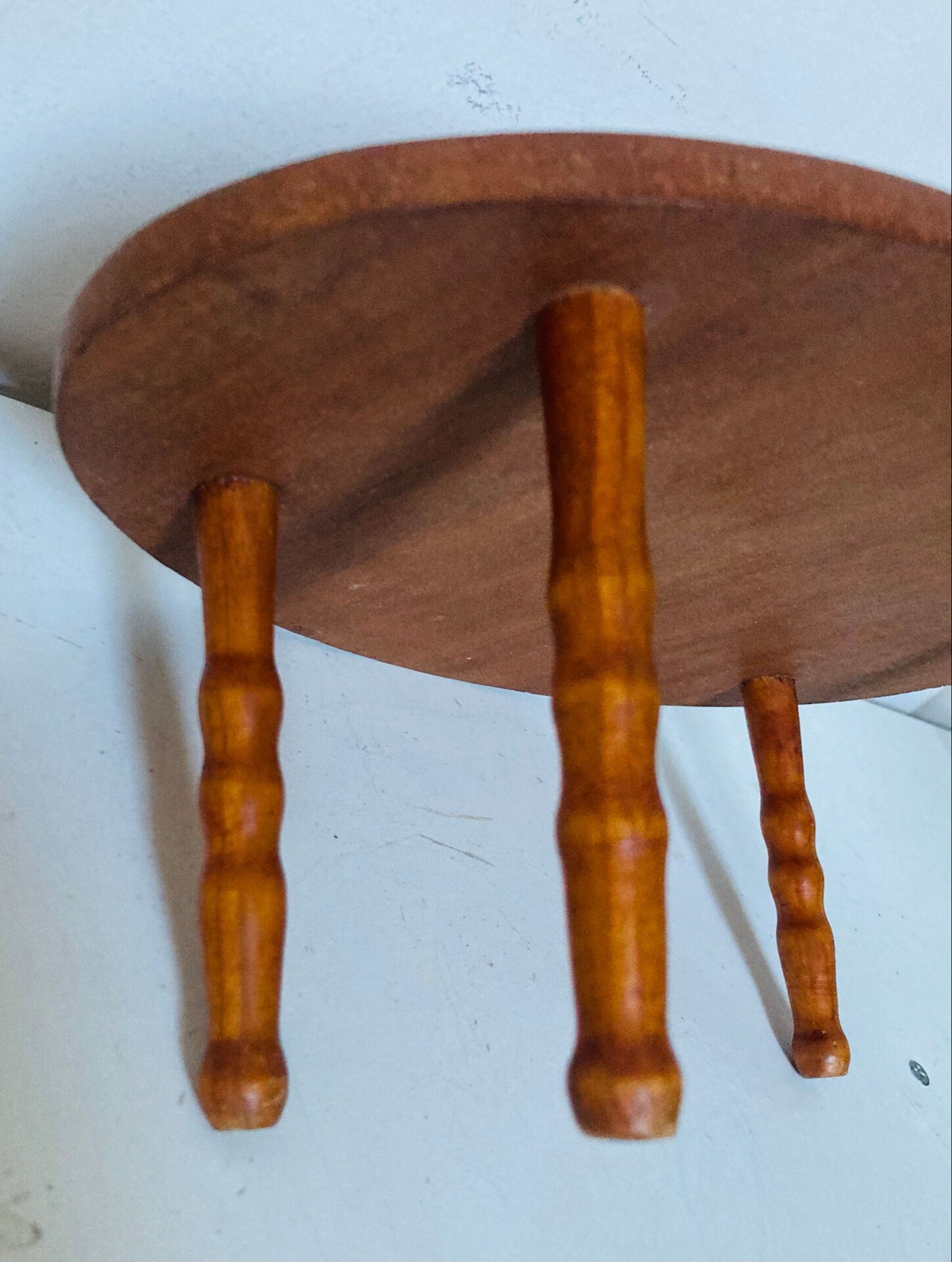 Table Scandinave en bois de Teck pour dînette années 1960/70
