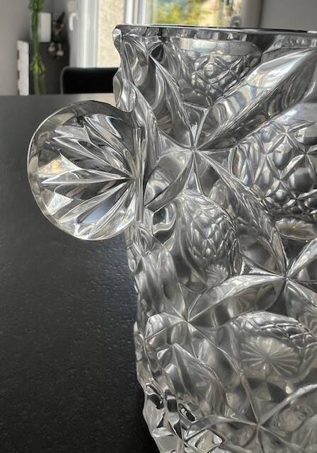 Glass ice bucket