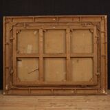 Peinture à l'huile sur toile, signée et datée de 1899, représentant un paysage français.