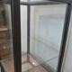 Antique all-sided showcase