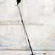 Particular telescopic lamp in industrial style Italy 50s