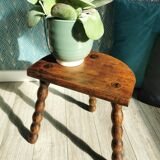 Vintage tripod stool
