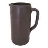 Dark brown sandstone pitcher
