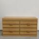 Chest of drawers with 8 drawers