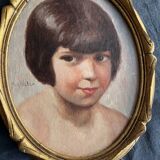Paire de portraits anciens