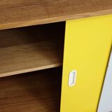 Buffet U-452 jaune et gris par Jiri Jiroutek pour Interier Praha 1960