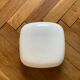 Square opaline wall light