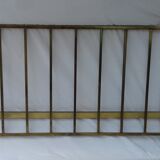 Golden metal bed