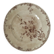 Antique pedestal plate – KG Lunéville – “Printemps” model – circa 1875