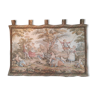 Old polychrome tapestry Aubusson style
