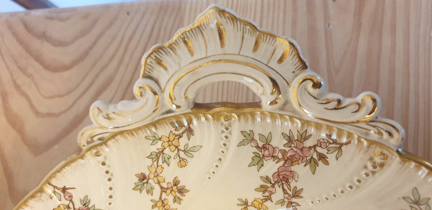 2 Louis XV Dishes from Sarreguemines
