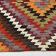 Tapis kilim géométrique multicolore – Explosion de motifs et de caractère