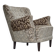1960s, Danish armchair, light green furniture velour, teak wood legs.