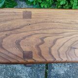 Antique elm bench