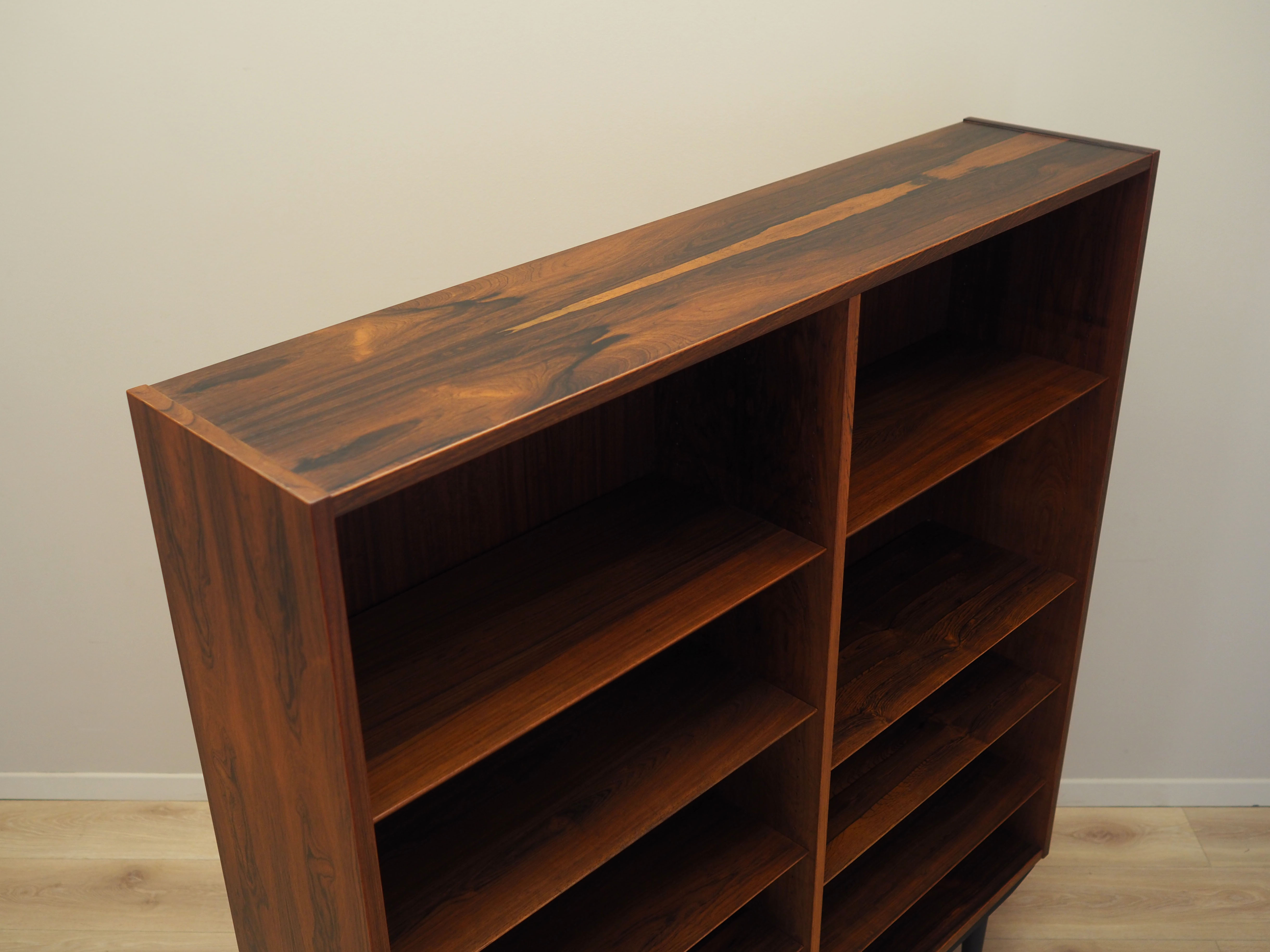 Rosewood bookcase, Danish design, 1970s, production: Hundevad