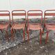 Set de 4 chaises tolix T1