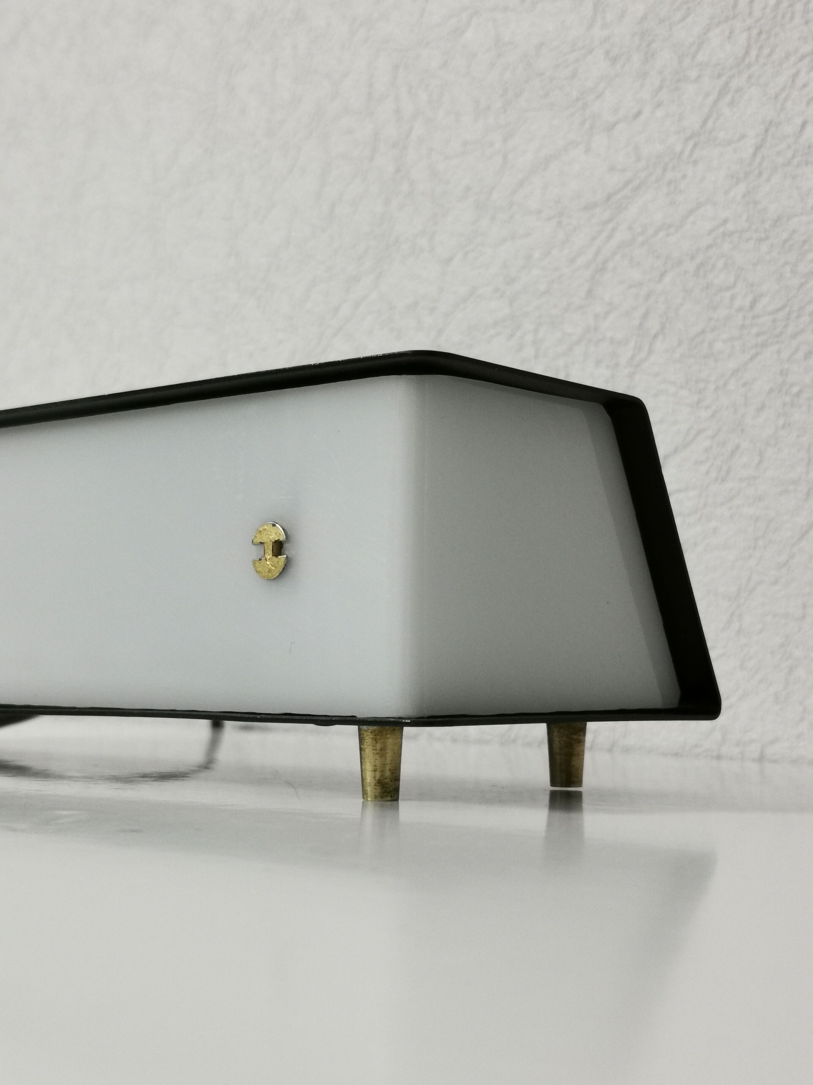Arlus House metal plexiglass horizontal lamp, France, 1960