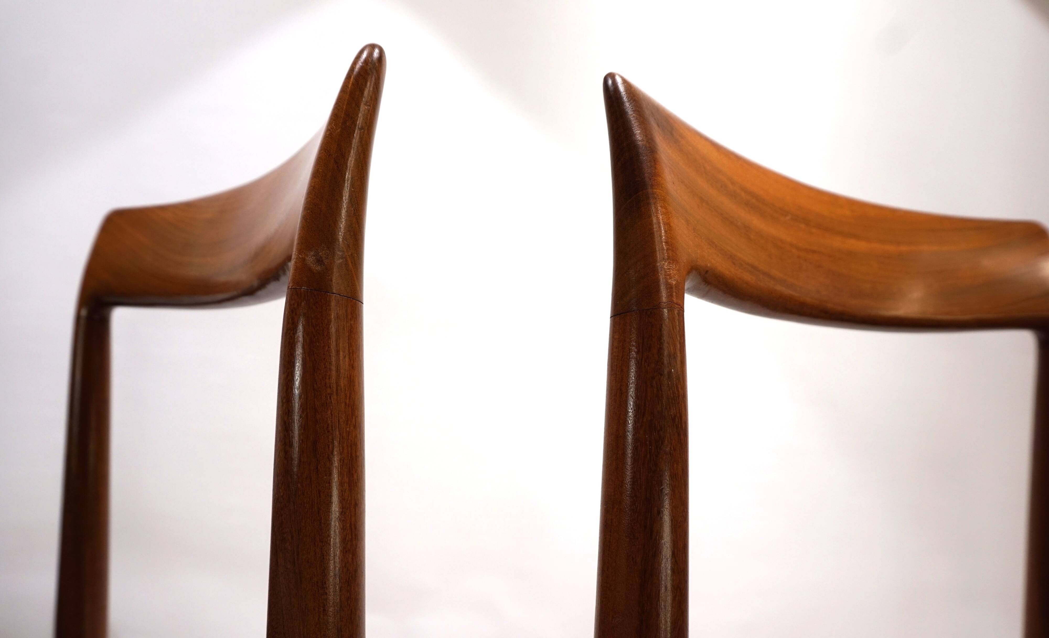 Lübke Teak Dining Chairs Set of 4, 1960