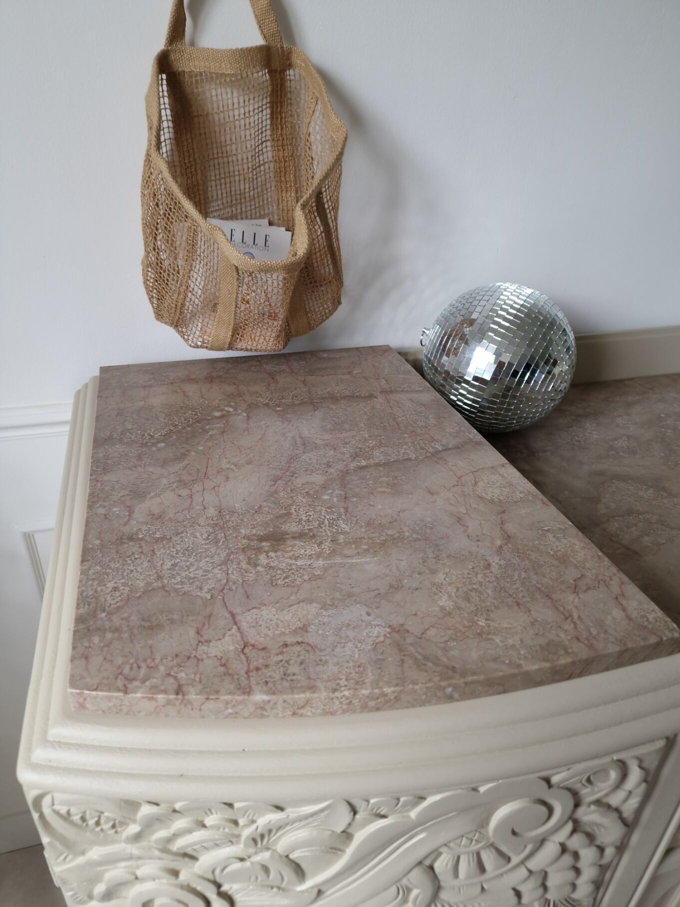 Art Deco beige buffet