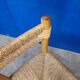 Chaise paillée bois clair vintage style Perriand