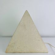 Lampe pyramide en pierre, années 70