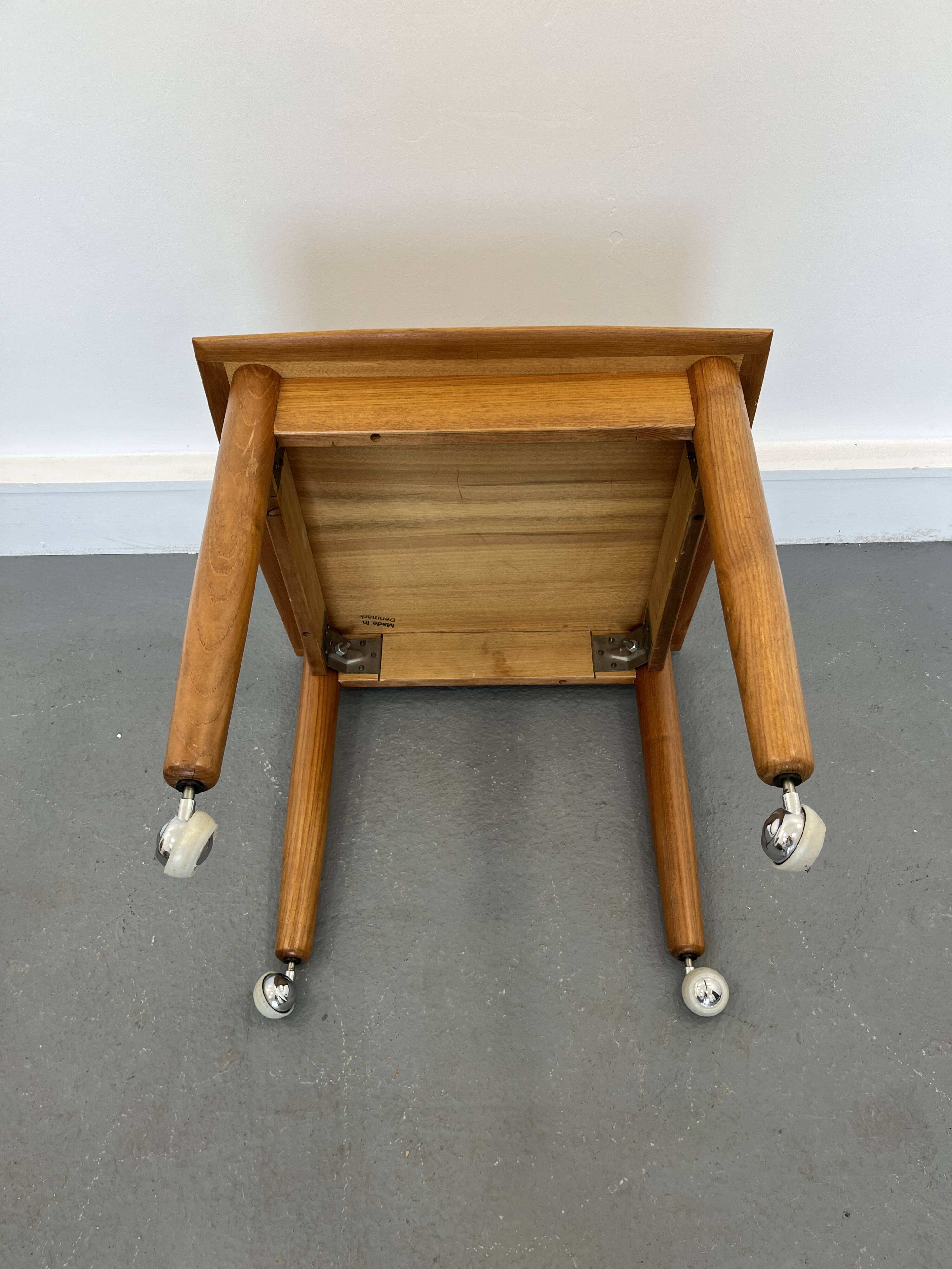 Mobile Danish coffee table, 1970s
