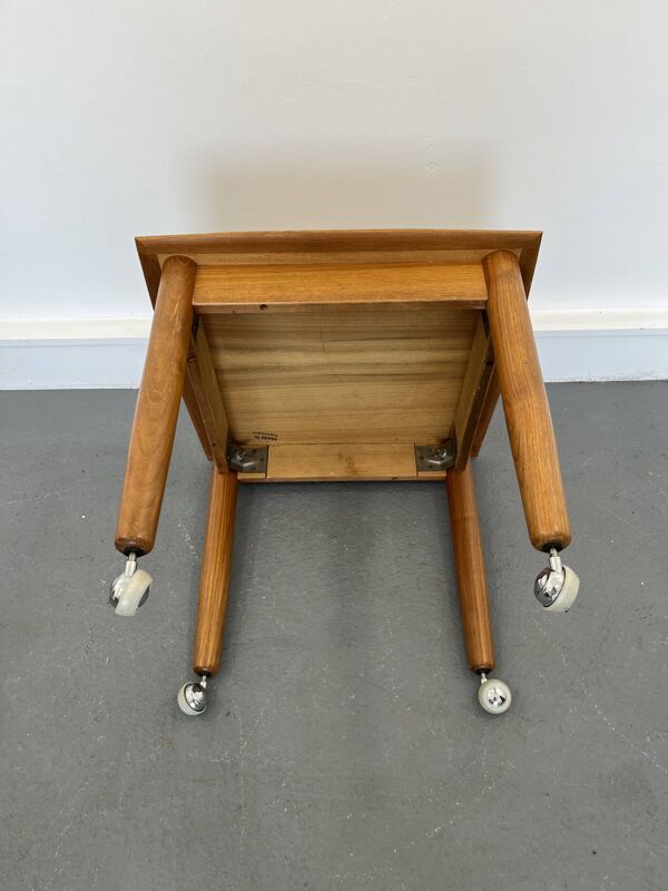 Table basse danoise mobile, années 1970