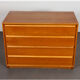 Commode en bois produite par Drevozpracujici podnik, 1966