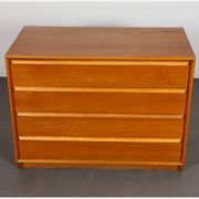 Commode en bois produite par Drevozpracujici podnik, 1966