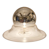 Important table lamp in glass, design by Ornella Noorda, Venini, 1970.