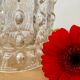 Vintage glass tulip walker