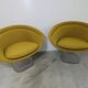 Platner Edition Knoll Pair of Authentic Signed Lounge Chairs