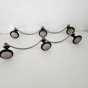 Set of 2 wave effect coat racks (3 hooks) from the 1960s.