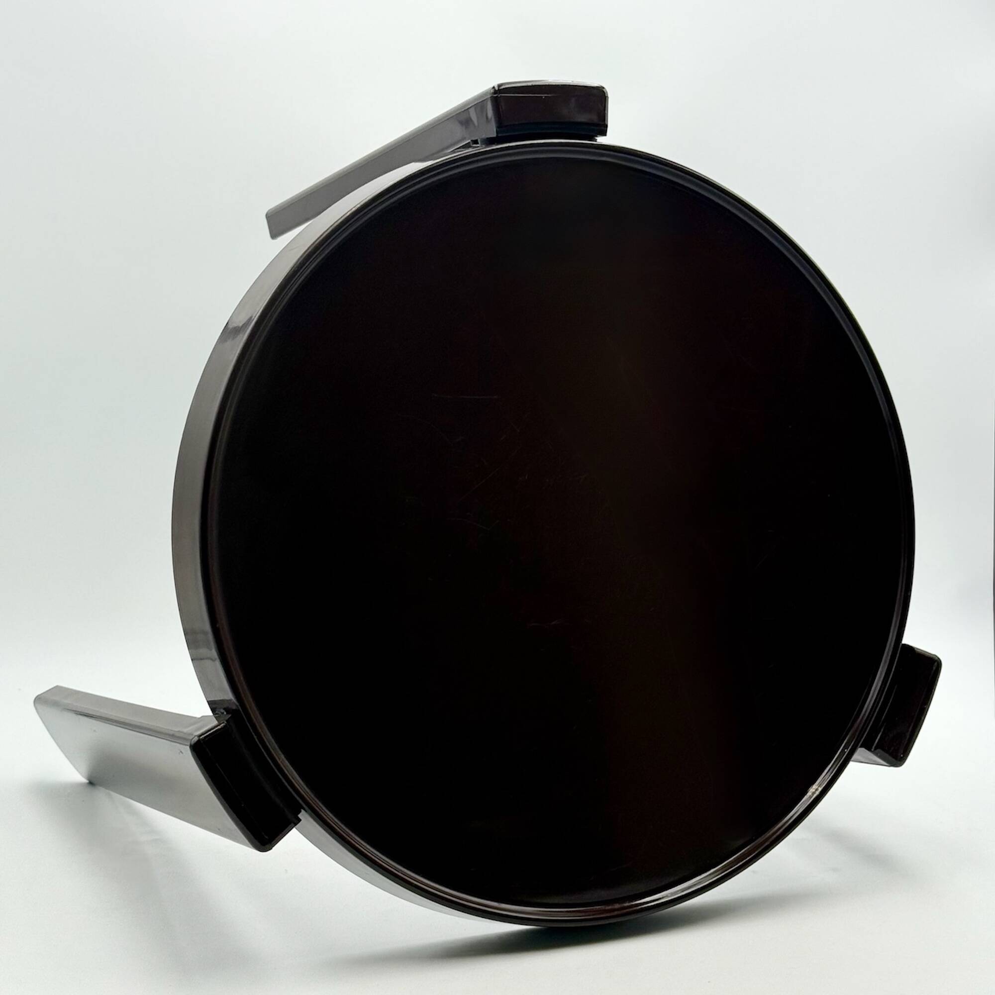 1970s Italian Space Age Table in Brown Plastic, Vintage Side or Coffee Tabl