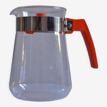 Glass coffee or teapot 60s