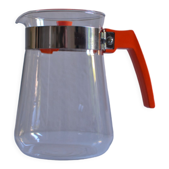 Glass coffee or teapot 60s