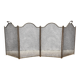 Antique 19th-century fireplace screen, Napoleon III spark guard