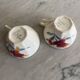 Coffee cup and saucer x2