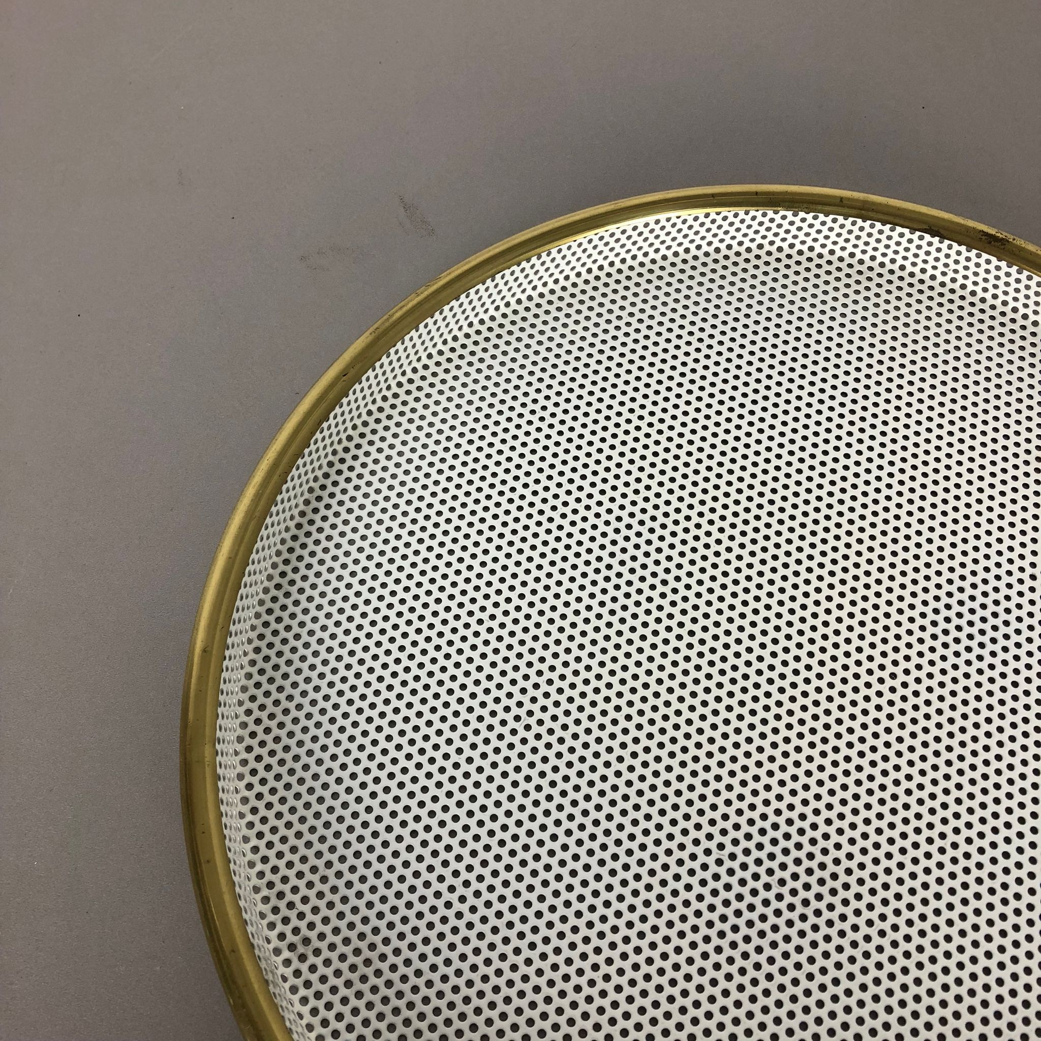 Original french metal tray "rigituelle"