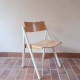 4 two-tone 80's chairs