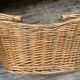 Panier en osier-Années 60