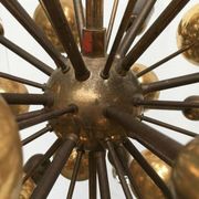 Atomic Brass Ceiling Suspension by Dorothee Becker for Cosack, 1970s.