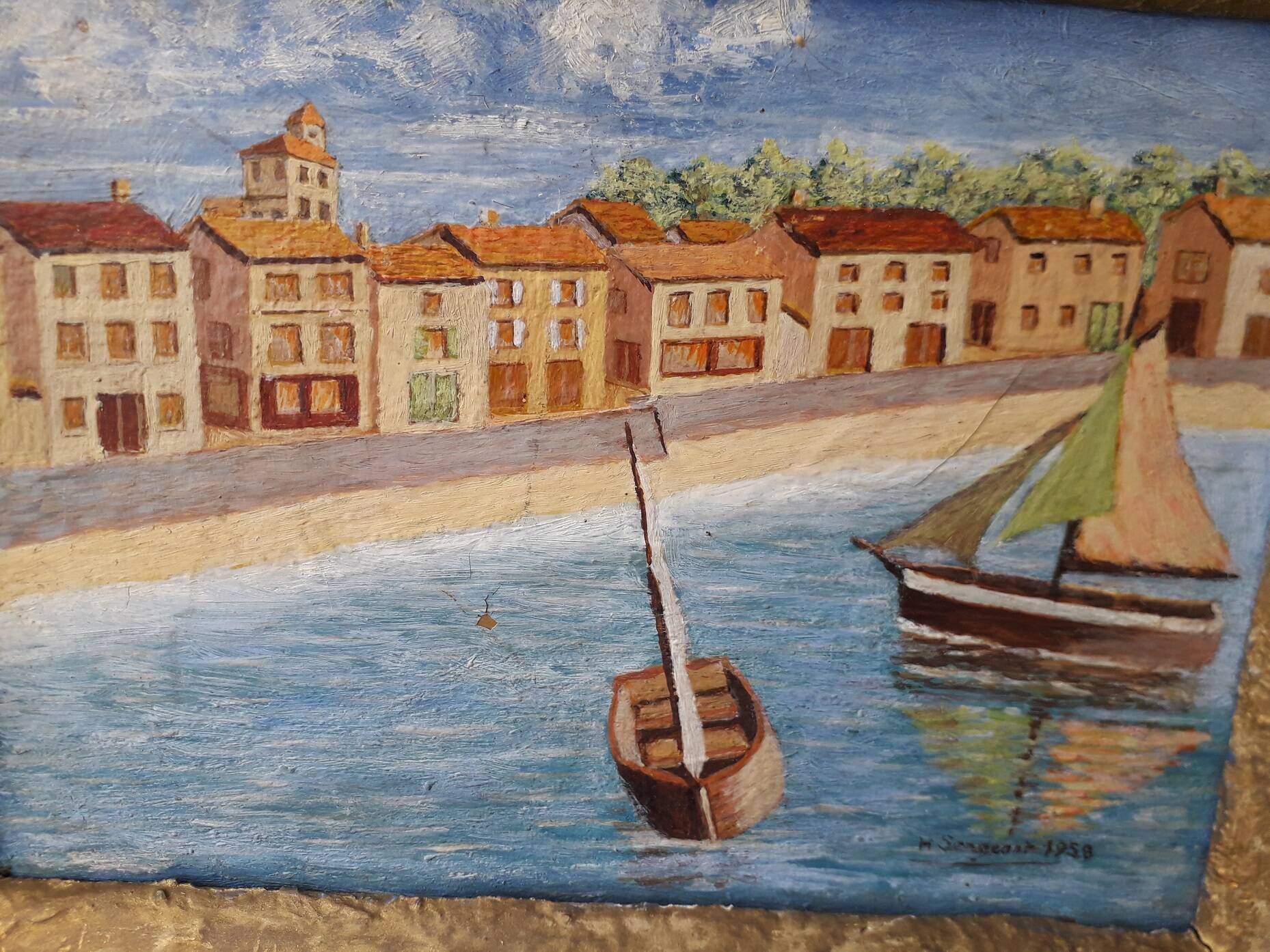 Marine painting