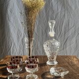 Carafe with grape-shaped stopper H27